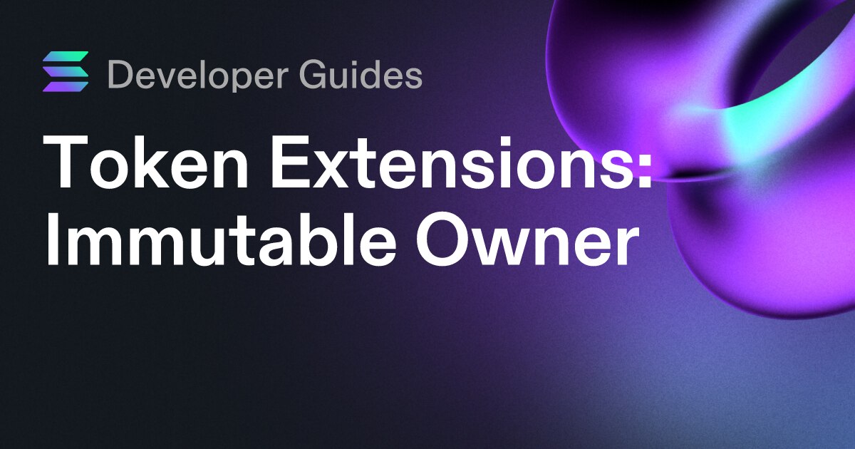 How to use the Immutable Owner extension